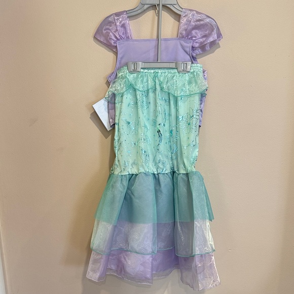❤️Disney Parks Disneyland Little Mermaid Princess Ariel Costume Lavender Aqua - Picture 4 of 7